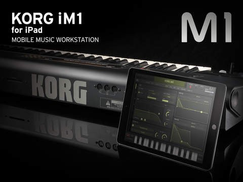 Korg перенесла легендарный синтезатор M1 на планшет iPad