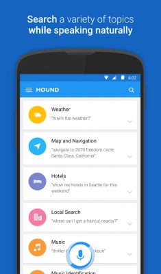 Создатели SoundHound выпустили голосового помощника для Android