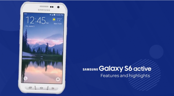 Samsung анонсировала защищенный смартфон Galaxy S6 Аctive
