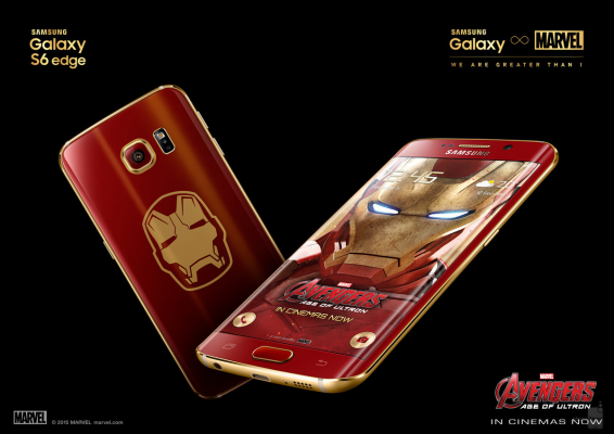 Смартфон Galaxy S6 edge Iron Man Edition продан в Китае за 91 000$