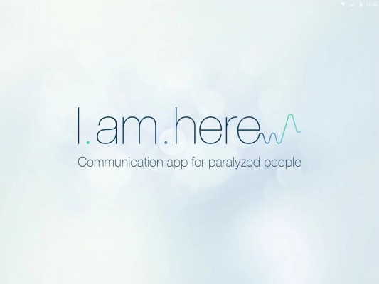 Мобильное приложение позволяет общаться с парализованными людьми