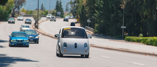Автопилотируемые автомобили Google выехали на дороги Калифорнии