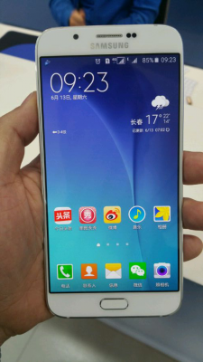 Samsung Galaxy A8 показался на видео