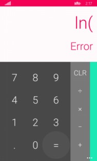 [WP8.1]Android Calculator 1.0.0.0. Скриншот 3