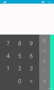 [WP8.1]Android Calculator 1.0.0.0. Скриншот 1