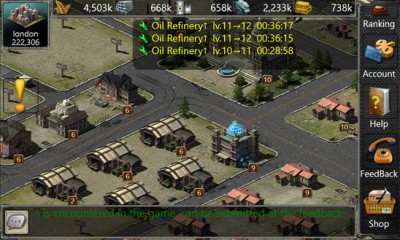 War2 Commander. Скриншот 1