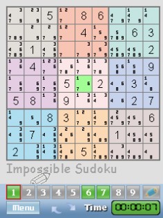 Impossible Sudoku. Скриншот 3