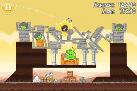 Angry Birds Classic 1.6.4 for MeeGo. Скриншот 2