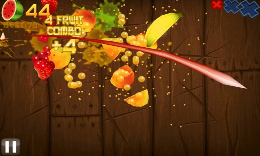 Fruit Ninja 1.1.0.0. Скриншот 1