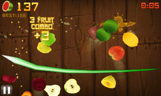 Fruit Ninja 1.1.0.0. Скриншот 2