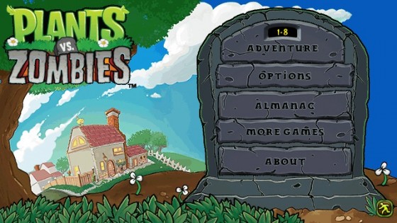 Plants vs Zombies. Скриншот 1