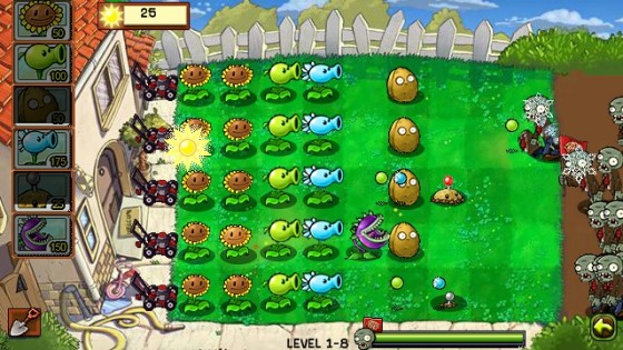 Plants vs Zombies. Скриншот 2