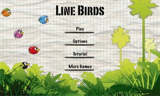 Line Birds 1.7.0.0. Скриншот 1