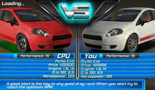 3D Drag Race 1.6. Скриншот 2