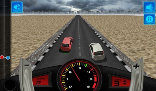 3D Drag Race 1.6. Скриншот 1