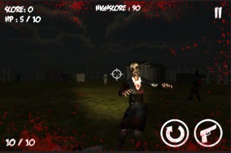 Zombie Attack Shooting Game 1.0. Скриншот 1