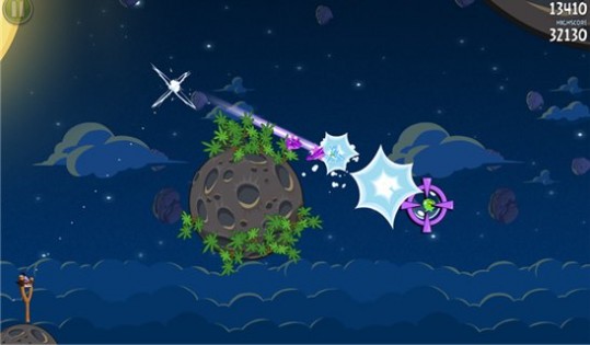 Angry Birds Space. Скриншот 3