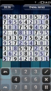 Sudoku. Скриншот 2