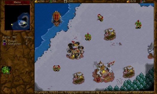 Warcraft II: Tides of Darkness 0.9.7. Скриншот 1