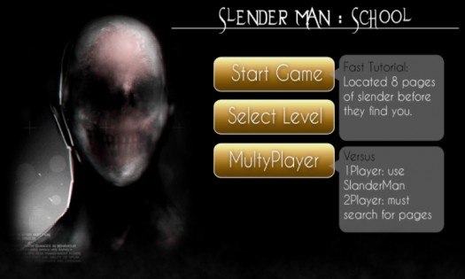 Slender Man: Haunted School 1.3. Скриншот 1