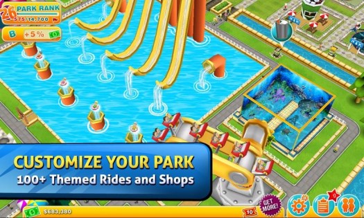 Theme Park 4.5.49. Скриншот 1