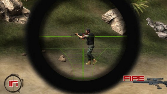 Desert Island Sniper Battlefield HD Full Version. Скриншот 1