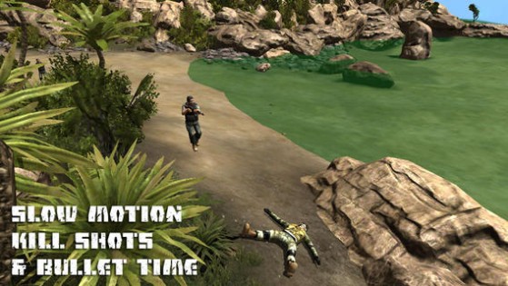 Desert Island Sniper Battlefield HD Full Version. Скриншот 2