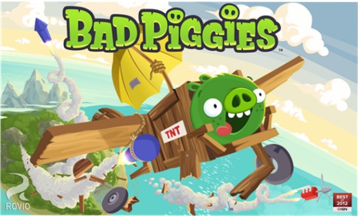 Bad Piggies. Скриншот 1