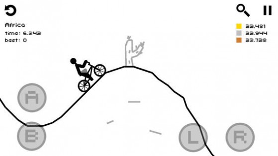 Draw Rider. Скриншот 1