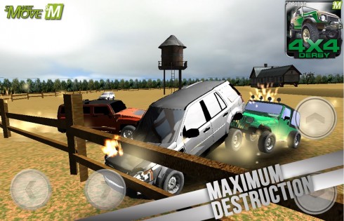 4x4 Real Derby Racing Reloaded 2018 1.36. Скриншот 1