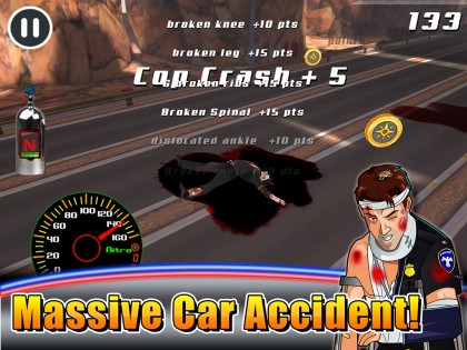 Highway Smash Cop Rider 1.01. Скриншот 2