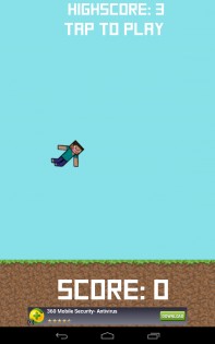 Flappy Minecraft 1.2. Скриншот 4