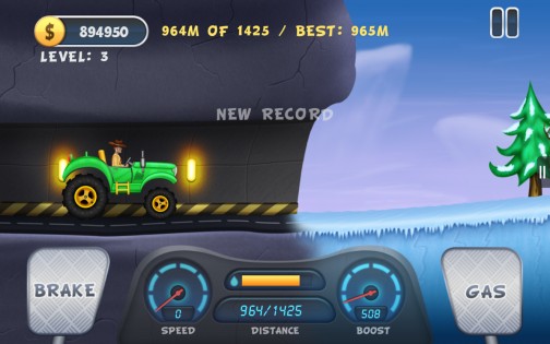 Hill Racing 1.2. Скриншот 3