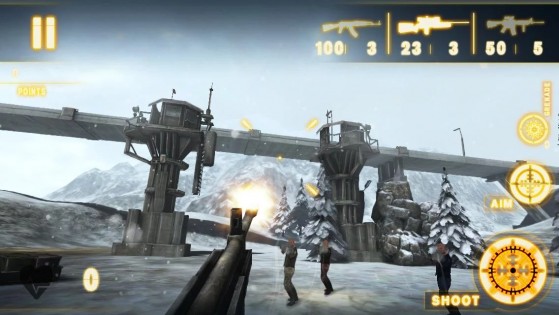 3D Arctic Sniper 1.0. Скриншот 2