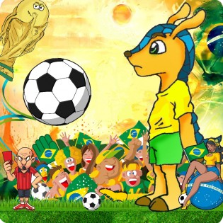 FOOTJUMP: Football cup Brazil 2014 1.0. Скриншот 9