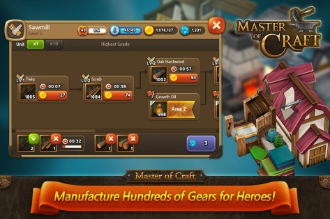 Master of Craft 1.0.03. Скриншот 1