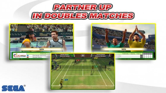 Virtua Tennis Challenge. Скриншот 2