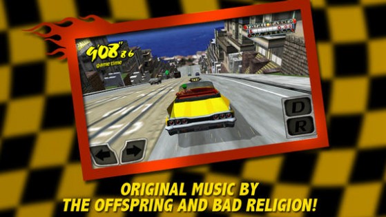 Crazy Taxi. Скриншот 1