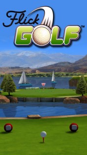 Flick Golf! Free. Скриншот 1