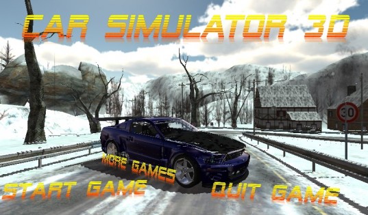 Симулятор вождения 3D 1.0. Скриншот 3