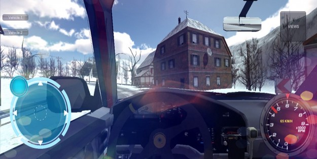 Симулятор вождения 3D 1.0. Скриншот 2