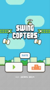Swing Copters. Скриншот 3