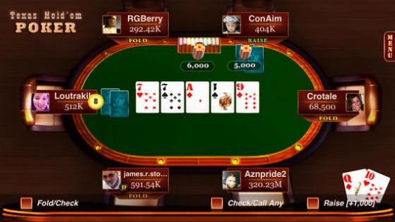 Mega Poker Texas Holdem. Скриншот 1