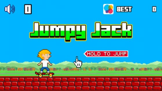 Jumpy Jack. Скриншот 1