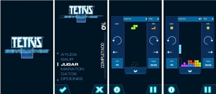 Tetris revolution. Скриншот 1