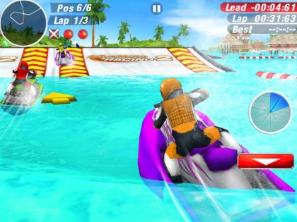 Aqua Moto Racing 2. Скриншот 1