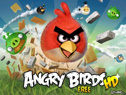 Angry Birds HD. Скриншот 3