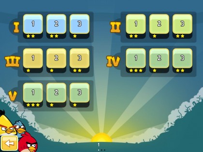 Angry Birds HD. Скриншот 2