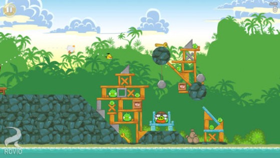 Angry Birds Free. Скриншот 2