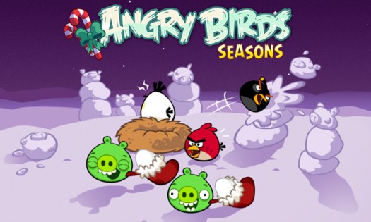 Angry Birds Seasons Free. Скриншот 2